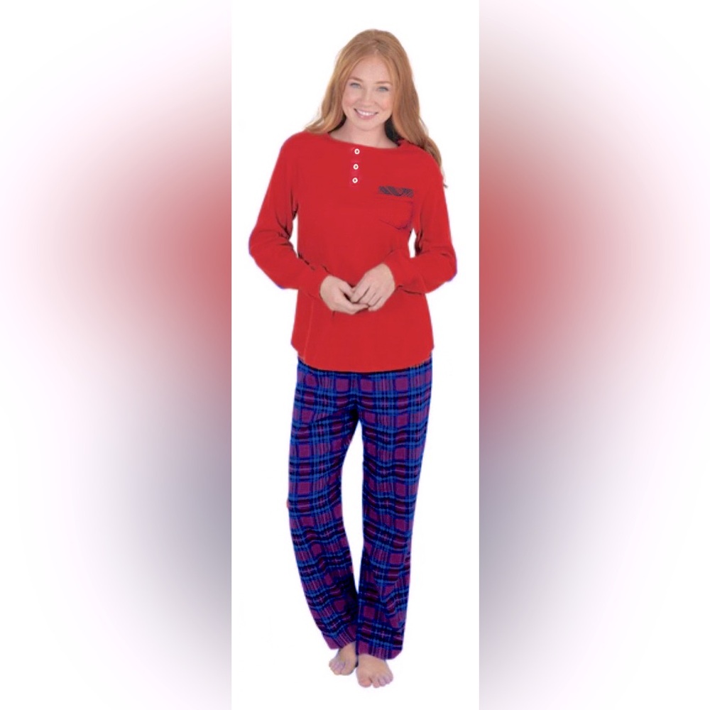 Red and Blue  Pajamas